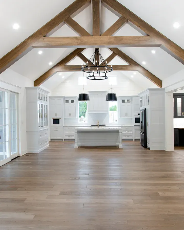 Kitchen interior of a RALLE Homes project