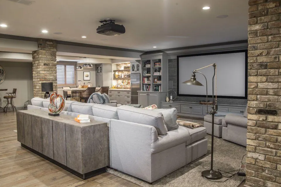 Springs Residence: Lower level